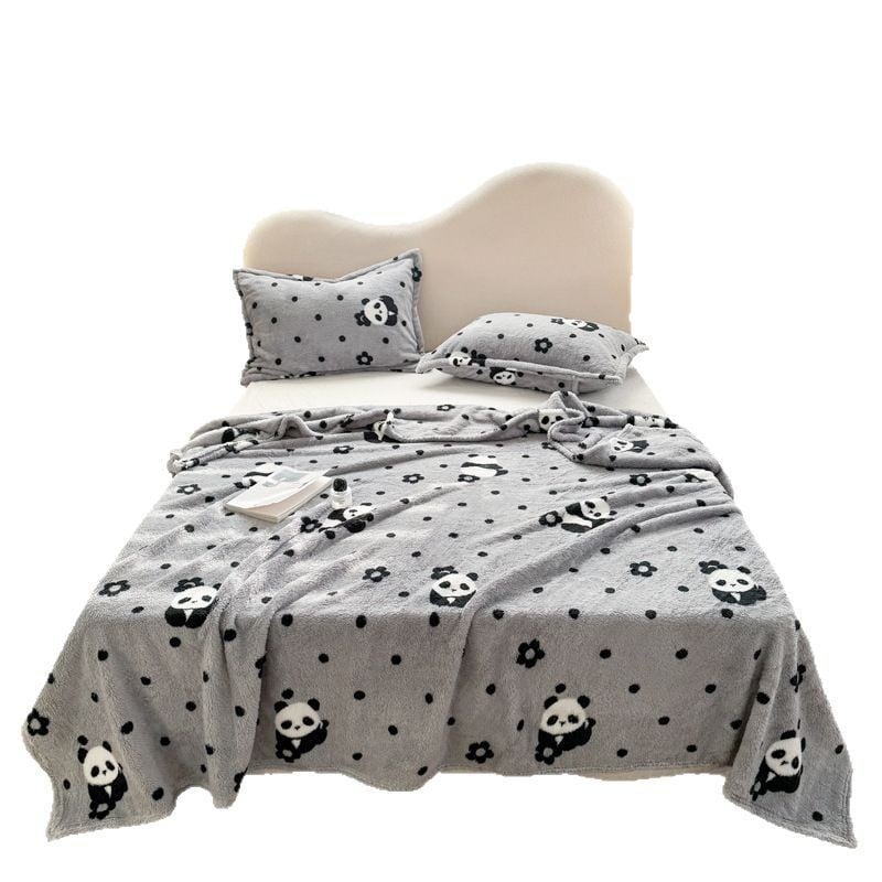 Jubilee Dream Flanelová hrubá deka s kockovaným vzorom na pohovku a popoludňajšie zdriemnutie, prispôsobiteľná, Hmotnosť 300, Sezóna jar–jesen, Zmršťovanie 2–3%