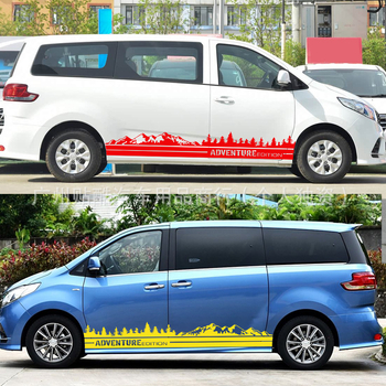 Samolepiaca nálepka na karosériu auta – bočný prah (side skirt), kód K-661, samolepiaca, prispôsobenie na objednávku