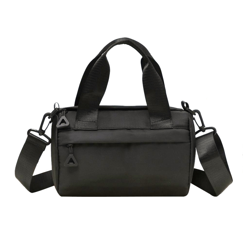 Geantă crossbody urban minimalist din material Oxford, închidere cu fermoar, căptușeală poliester, compartimente pentru telefon și documente, cu o singură curea