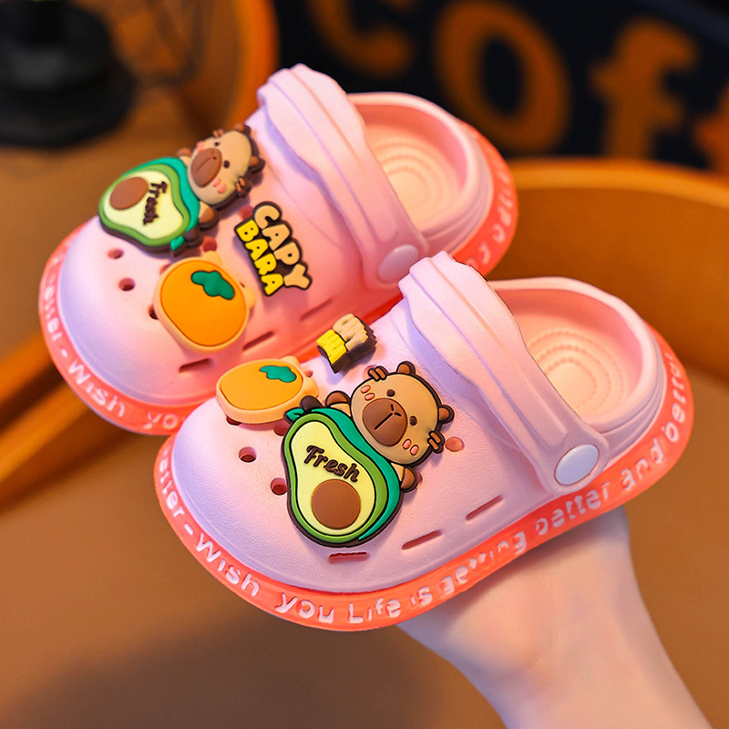 Sandale Crocs-style pentru copii, din EVA, unisex, pentru vârste 1–3 și 4–6 ani, partea superioară EVA, lansare primăvara 2025