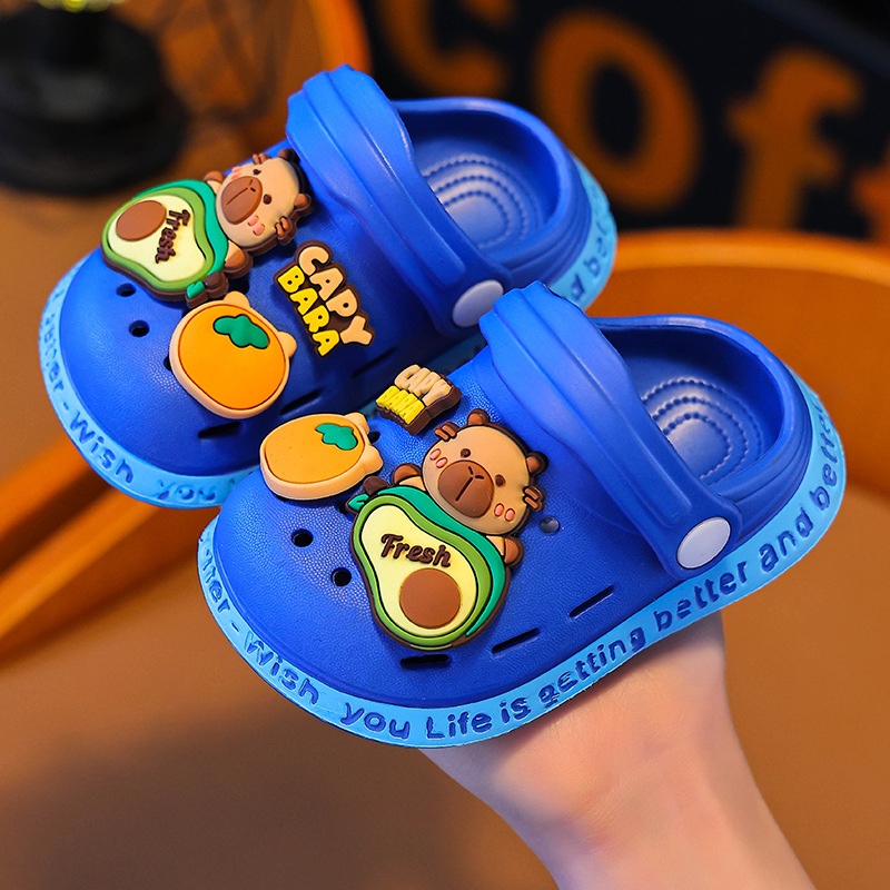 Sandale Crocs-style pentru copii, din EVA, unisex, pentru vârste 1–3 și 4–6 ani, partea superioară EVA, lansare primăvara 2025