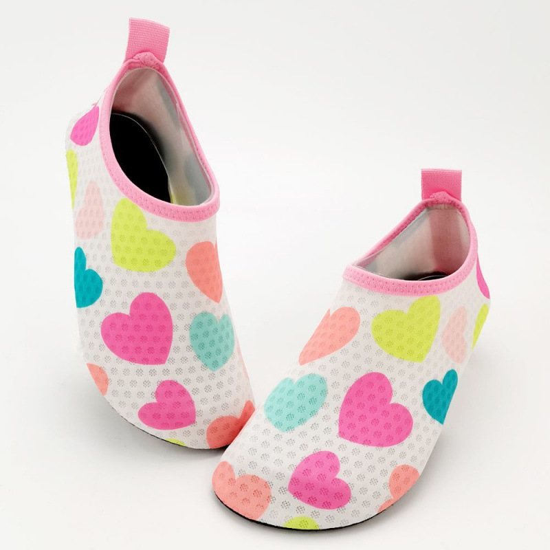 Unisex παπούτσια νερού για την παραλία με αντιολισθητική μαλακή σόλα, διαπνέον επάνω μέρος από ελαστικό υλικό, γρήγορο στέγνωμα, σόλα TPR