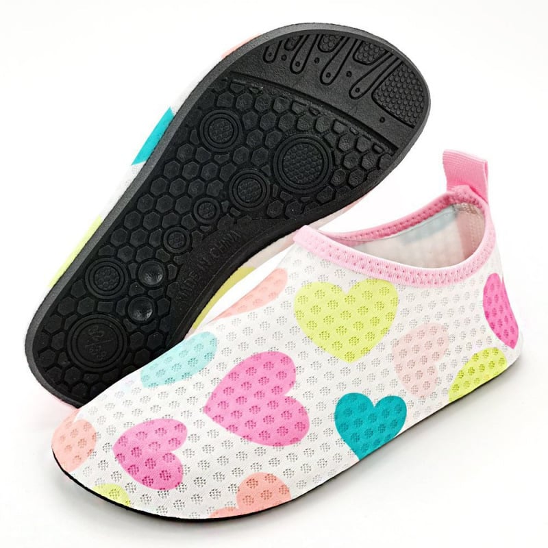 Unisex παπούτσια νερού για την παραλία με αντιολισθητική μαλακή σόλα, διαπνέον επάνω μέρος από ελαστικό υλικό, γρήγορο στέγνωμα, σόλα TPR