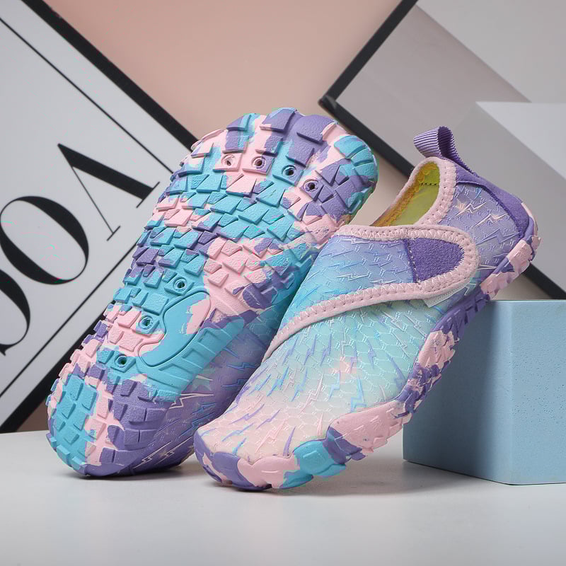 Παιδικά παπούτσια για περάσματα ποταμών – γρήγορο στέγνωμα, διαπνοή, αντιολισθητικά, χαμηλό άνω μέρος, EVA μεσαία σόλα και καουτσούκ εξωτερική σόλα