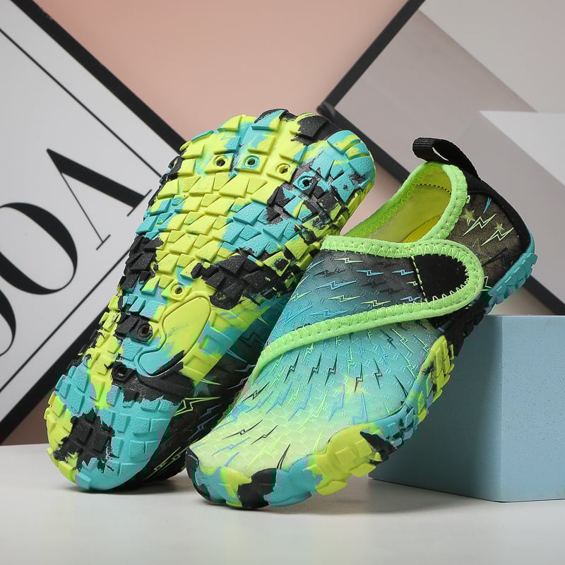 Παιδικά παπούτσια για περάσματα ποταμών – γρήγορο στέγνωμα, διαπνοή, αντιολισθητικά, χαμηλό άνω μέρος, EVA μεσαία σόλα και καουτσούκ εξωτερική σόλα