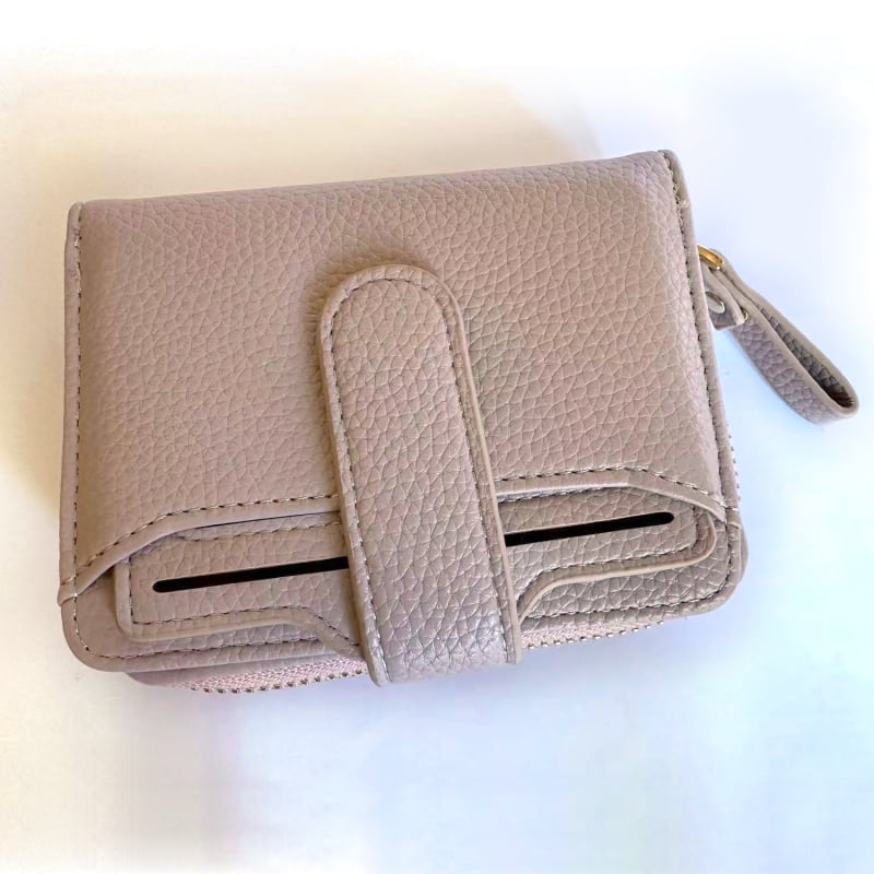 Dámska peňaženka, mestský minimalistický štýl, PU materiál, značka Loudisi, podšívka z plátna, rozšírenie (PU materiál; mestský minimalistický štýl; značka Loudisi; podšívka z plátna; rozšírenie)