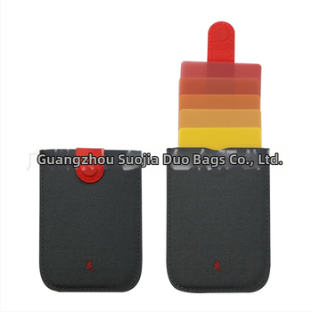 Unisex peňaženka na karty s výsuvnými vrstvami, Oxford látka, streetwear štýl, jar 2024