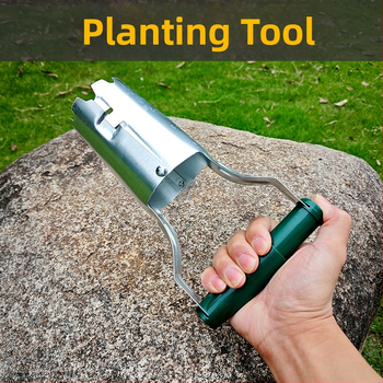 Sudový typ transplantéra pre domáce záhradníctvo, presádzanie zeleniny a kvetov, vyvŕtavanie otvorov, výkop sadeníc | Materiál: Iné | Typ: Lopata | Aplikácie: Domáce záhradníctvo