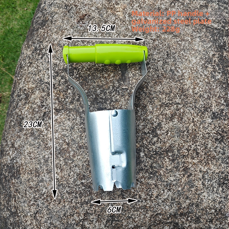 Sudový typ transplantéra pre domáce záhradníctvo, presádzanie zeleniny a kvetov, vyvŕtavanie otvorov, výkop sadeníc | Materiál: Iné | Typ: Lopata | Aplikácie: Domáce záhradníctvo