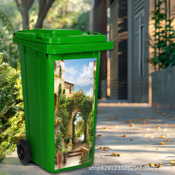 Autocolant decorativ de perete din PVC, impermeabil, autoadeziv, model abstract/floral/animal, 1 bucată, model plat