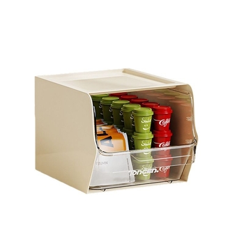 Ράφι αποθήκευσης τσαγιού και καψουλών καφέ — PET+PP, ιαπωνικού στυλ, επιτραπέζιο και τοίχου, κυκλοφόρησε το 2025