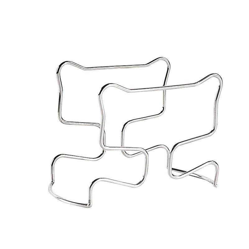 Nerezová oceľová držiak na kávový filter pre drip kávu — moderný minimalistický dizajn