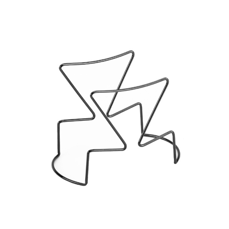 Nerezová oceľová držiak na kávový filter pre drip kávu — moderný minimalistický dizajn