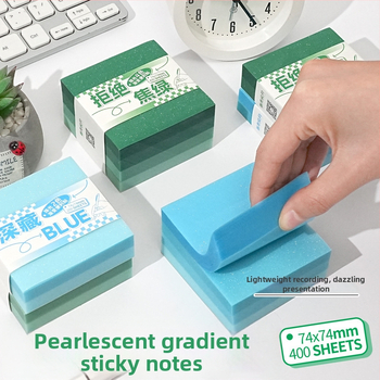 Brick-stila līmētas piezīmes un memo etiķetes, līmēšana: Jā, zīmols: yj, caurspīdīgas etiķetes, IP statuss: Nav autorizēts