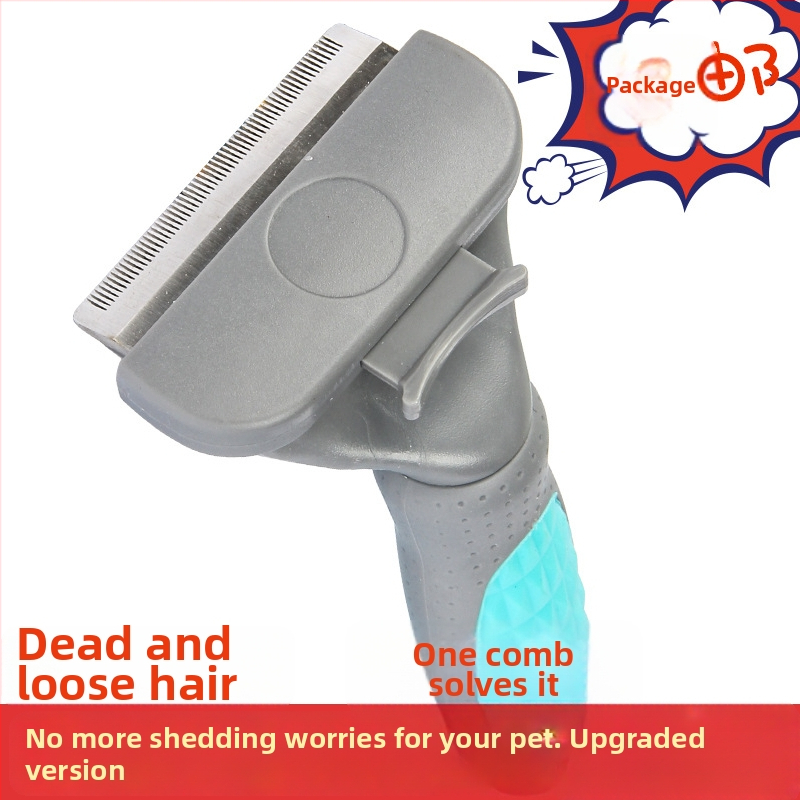 Pieptene pentru câini din fier inoxidabil, Hot Hui — ambalaj 100 bucăți, potrivit pentru câini