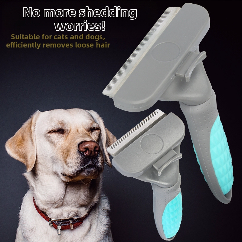 Pieptene pentru câini din fier inoxidabil, Hot Hui — ambalaj 100 bucăți, potrivit pentru câini