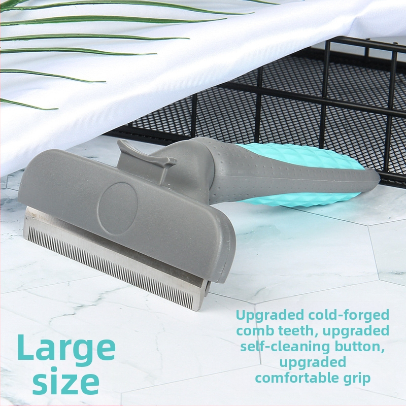 Pieptene pentru câini din fier inoxidabil, Hot Hui — ambalaj 100 bucăți, potrivit pentru câini