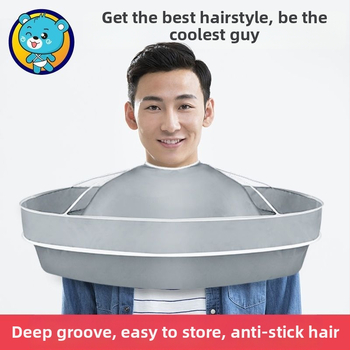 Kadernícky plášť s krčným šálom, proti prilepeniu povrch, pre dospelých (dospelý, proti prilepeniu)