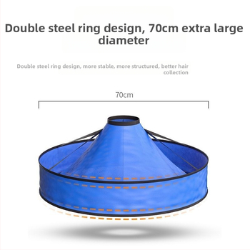 Kadernícky plášť s krčným šálom, proti prilepeniu povrch, pre dospelých (dospelý, proti prilepeniu)