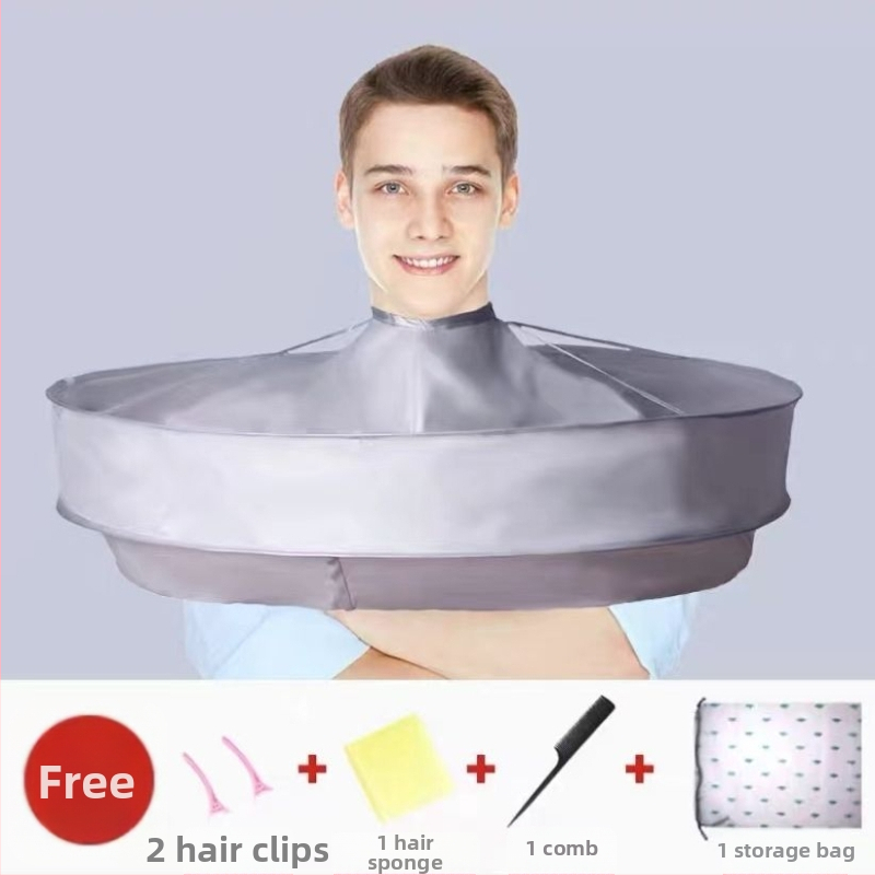 Kadernícky plášť s krčným šálom, proti prilepeniu povrch, pre dospelých (dospelý, proti prilepeniu)