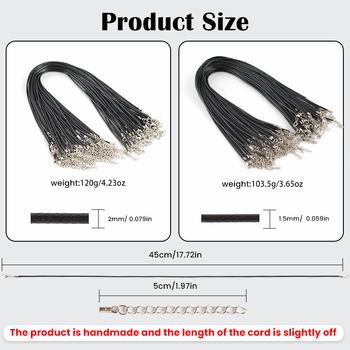 DIY náhrdelník šnúr – voskovaný drôt zliatina, elektroplátované (letné 2025)