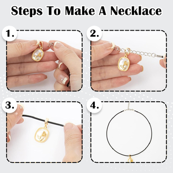 DIY náhrdelník šnúr – voskovaný drôt zliatina, elektroplátované (letné 2025)