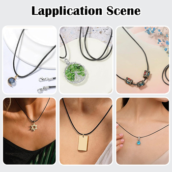 DIY náhrdelník šnúr – voskovaný drôt zliatina, elektroplátované (letné 2025)