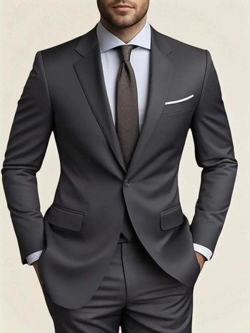 Pánsky Corduroy kostým, ohňovzdorný, Slim-Fit, pre administratívnu/súdnu uniformu, jar 2025