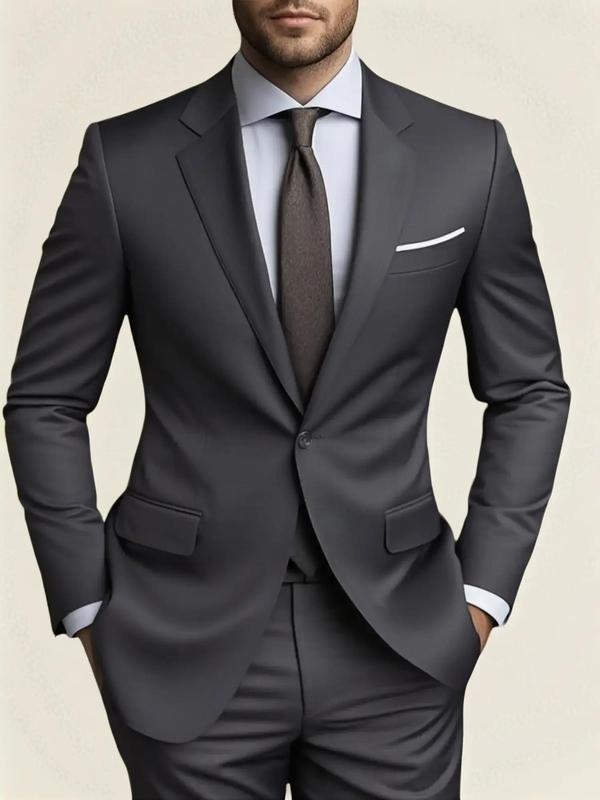 Pánsky Corduroy kostým, ohňovzdorný, Slim-Fit, pre administratívnu/súdnu uniformu, jar 2025