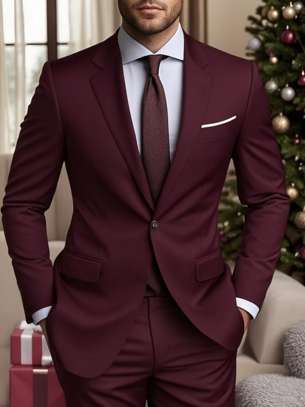 Pánsky Corduroy kostým, ohňovzdorný, Slim-Fit, pre administratívnu/súdnu uniformu, jar 2025