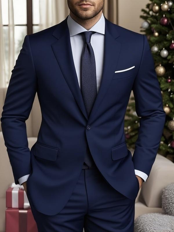 Pánsky Corduroy kostým, ohňovzdorný, Slim-Fit, pre administratívnu/súdnu uniformu, jar 2025