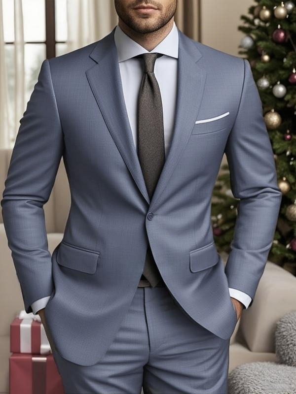 Pánsky Corduroy kostým, ohňovzdorný, Slim-Fit, pre administratívnu/súdnu uniformu, jar 2025