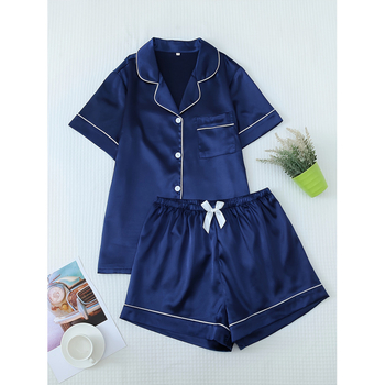 Set pyžám žien zo Sea Island Silk — priehľadný pastoraálny štýl, ultra-tenká tkanina (≤40 g/m²), 100% hlavná tkanina, jar