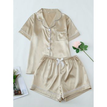 Set pyžám žien zo Sea Island Silk — priehľadný pastoraálny štýl, ultra-tenká tkanina (≤40 g/m²), 100% hlavná tkanina, jar