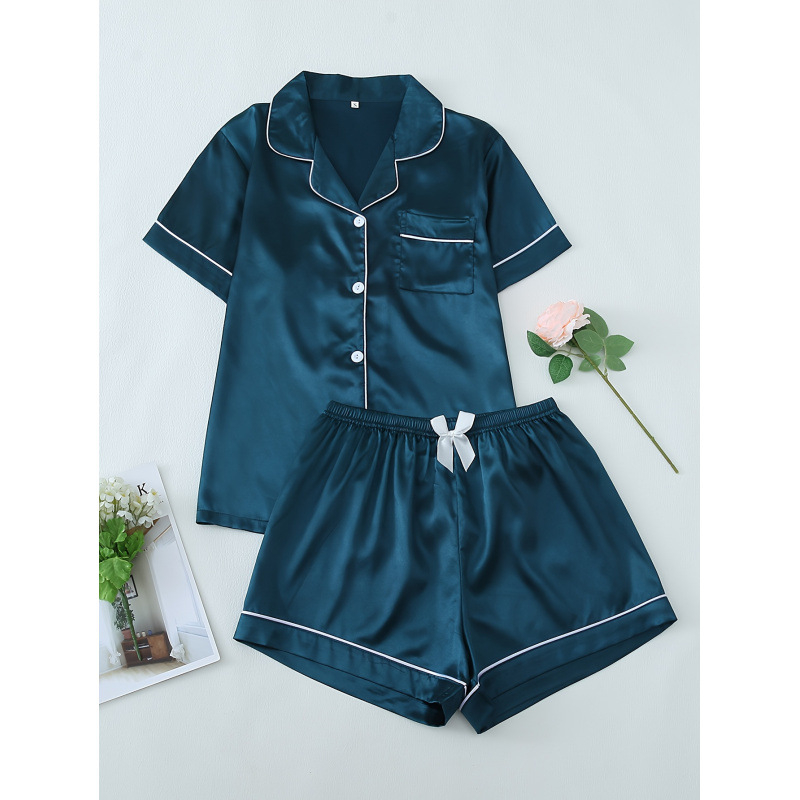 Set pyžám žien zo Sea Island Silk — priehľadný pastoraálny štýl, ultra-tenká tkanina (≤40 g/m²), 100% hlavná tkanina, jar