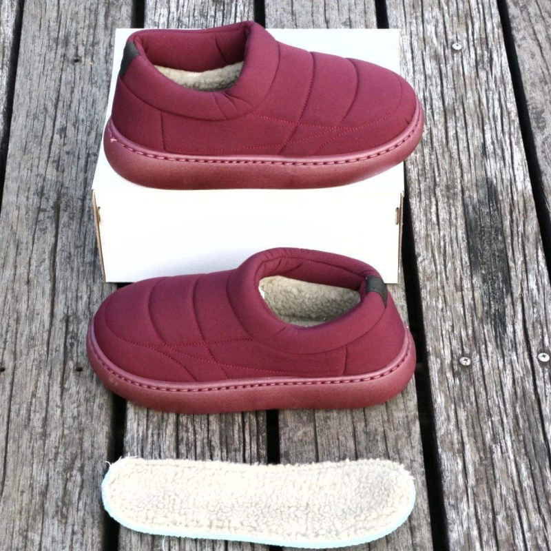 Pánske bavlnené domáce papuče na zimu, protišmyková podrážka, teplé a pohodlné, s TPR podrážkou