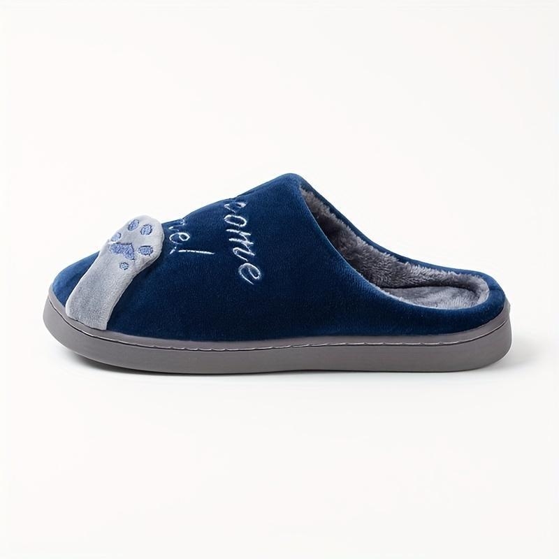 Papuče sa zaštitom prsta, sportski stil, gornji dio Xishi Velvet, potplat od konopnog tkanja, ravna potplata