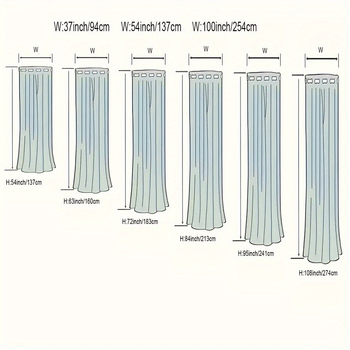 Panel závesov na okno, model J5432, priehľadný a svetlostopný materiál