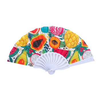Sklopivi fan - PP materijal, okvir PP, tisak, boemski stil, prilagodljivo