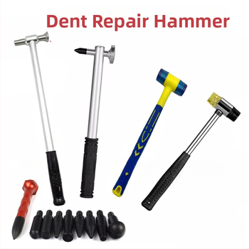 Sada nástrojov na opravu preliačín karosérie: nivelovacie kladivo, nylonové kladivo na tvarovanie konkávnych/konvexných výmoľov, model 0012, značka Orange car maintenance tools