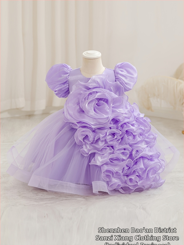 Dievčenské princezné šaty, sieťovinový materiál, hlavný materiál bavlna 95%, podšívka bavlna 20%, štýl: princezná