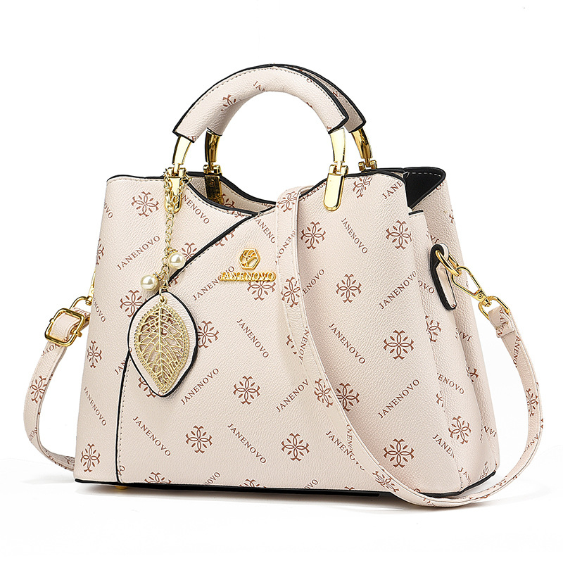 Geantă de damă crossbody cu panouri contrastante, piele PU, formă orizontal pătrată, închidere cu fermoar, căptușeală poliester