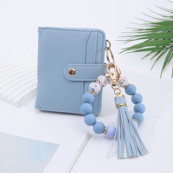 Dámska PU karta držiteľ peňaženka, proti krádeži, veľká kapacita, viac kariet priehradky, ukladanie kariet a dokumentov