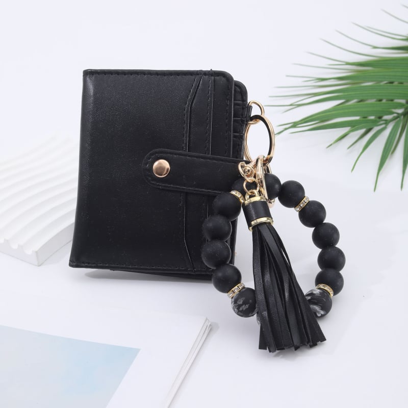 Dámska PU karta držiteľ peňaženka, proti krádeži, veľká kapacita, viac kariet priehradky, ukladanie kariet a dokumentov