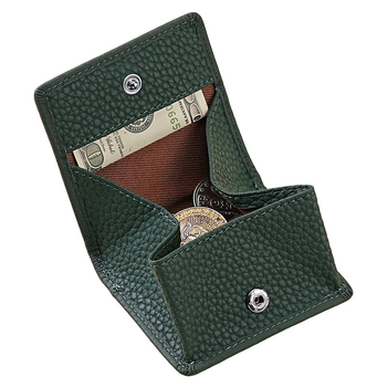 Mini mincová peňaženka z prvej vrstvy hovädzej kože, Liči vzor, unisex, vnútorná výstelka: super vlákno, leto 2025