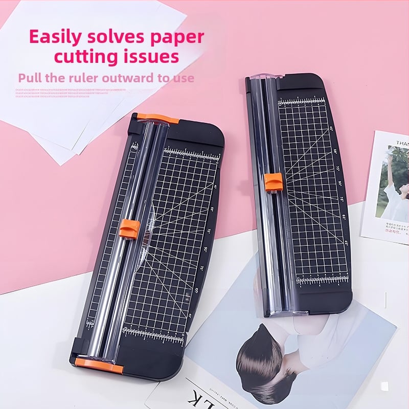 Ručný rezník na papier A4 – typ pravítka A4-2, plast, Značka: Other, Účel: rezanie