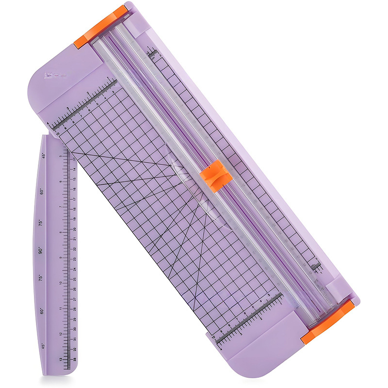 Ručný rezník na papier A4 – typ pravítka A4-2, plast, Značka: Other, Účel: rezanie