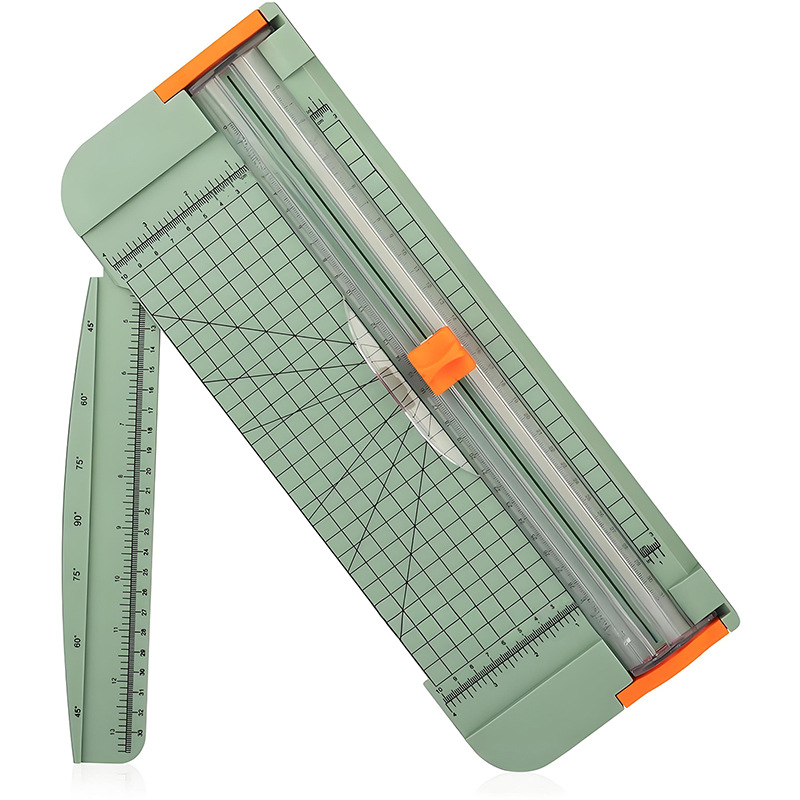 Ručný rezník na papier A4 – typ pravítka A4-2, plast, Značka: Other, Účel: rezanie