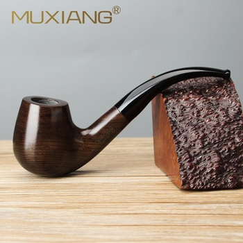 Drevená fajka, ručne vyrobená, staromódny tabakový doplnok, 9 mm filtr