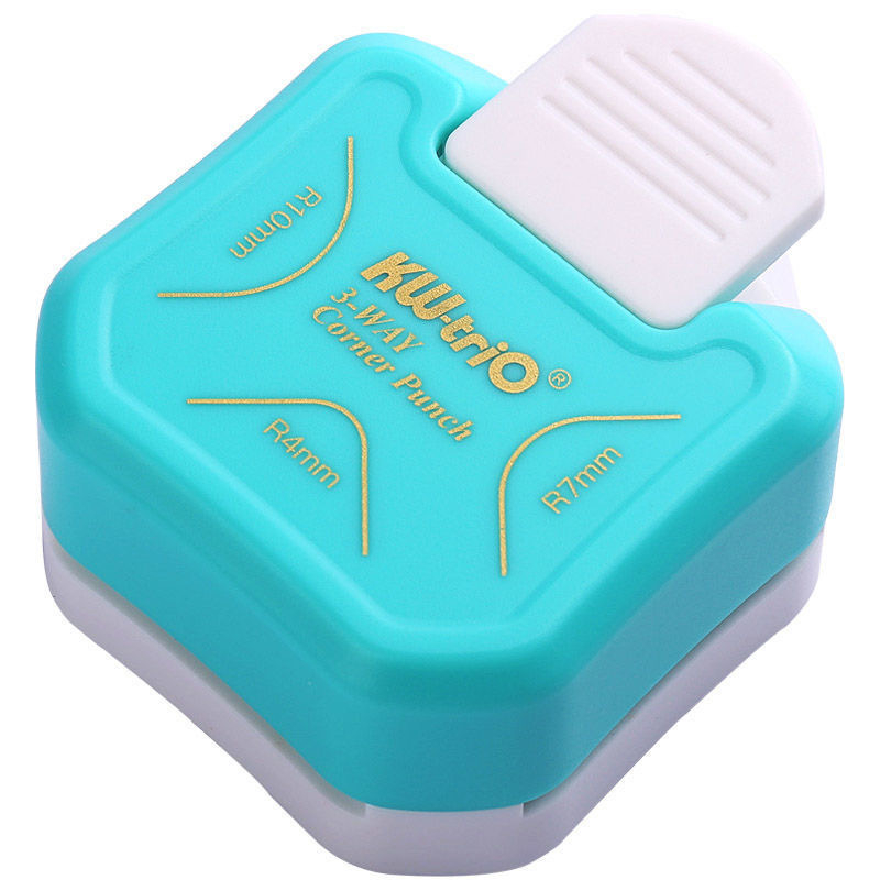 3 v 1 zaobľovač rohov R4/R7/R10 pre pohľadnice — Značka Unique, Novoročná pohľadnica, Pastoraálny štýl, Určené pre konferencie, Darček